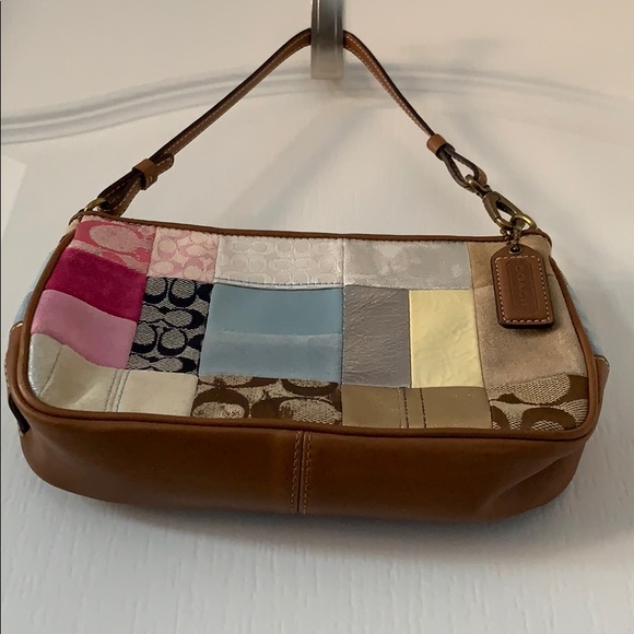 COACH Rare Patchwork Mini Purse - Picture 9 of 16